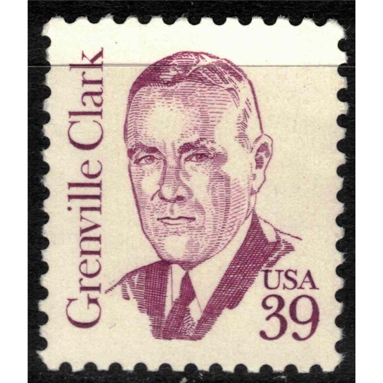 USA 1985 Grenville Clark MNH**