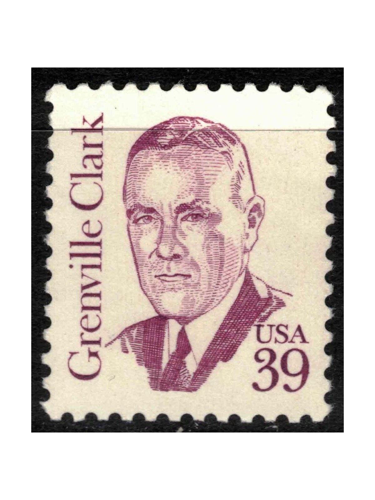 USA 1985 Grenville Clark MNH**