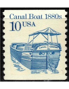 USA 1987 Trasporti (Canal Boat) MNH**