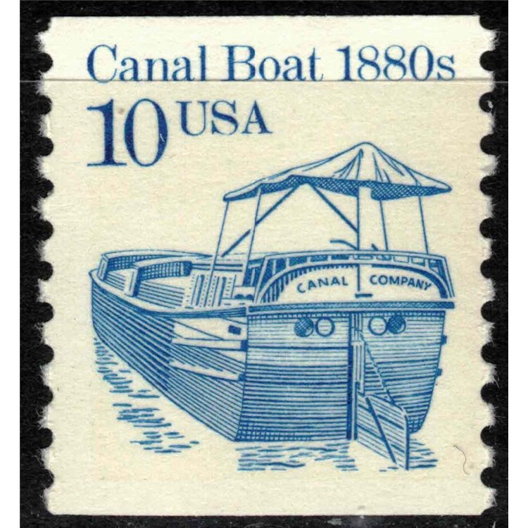 USA 1987 Trasporti (Canal Boat) MNH**
