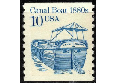 USA 1987 Trasporti (Canal Boat) MNH**