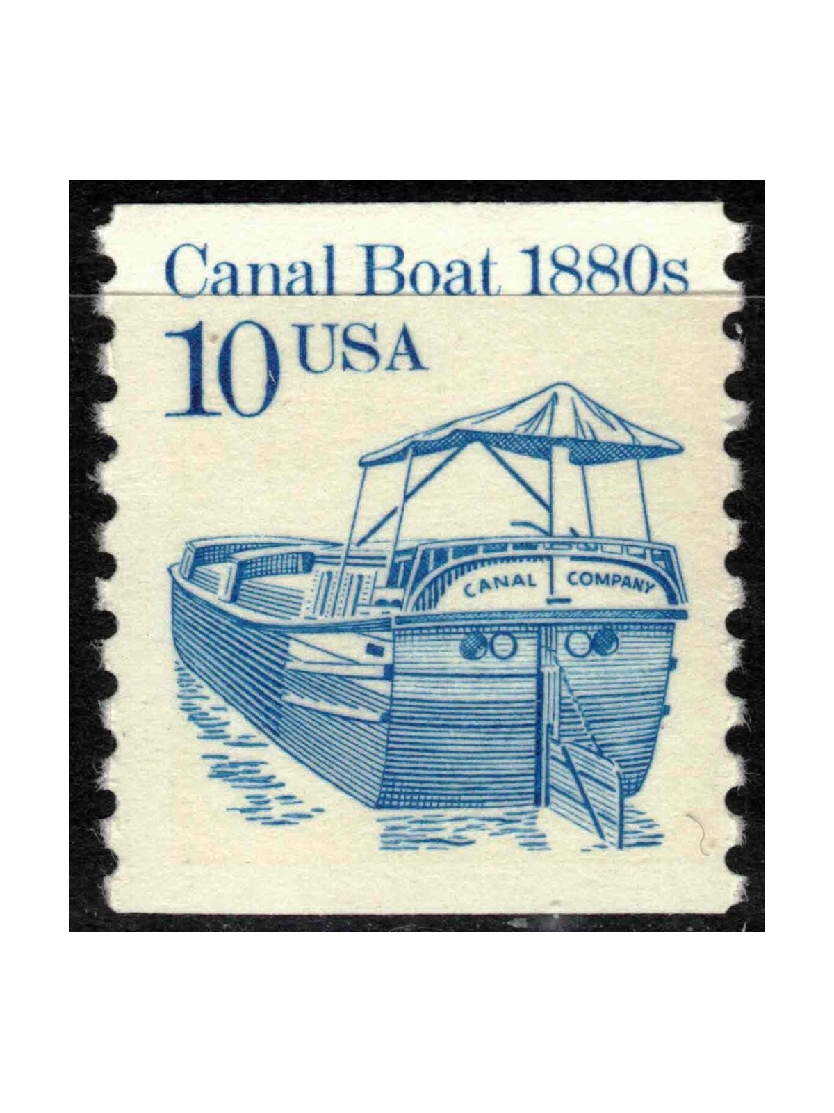 USA 1987 Trasporti (Canal Boat) MNH**