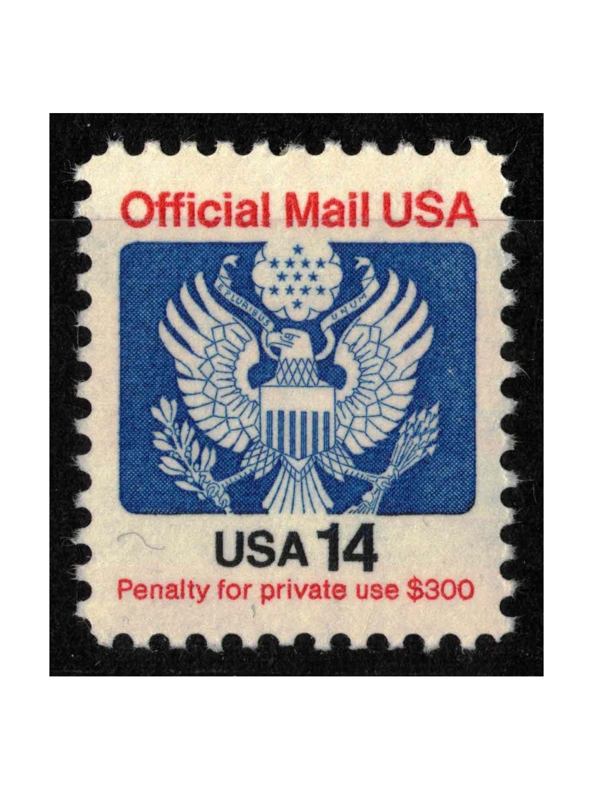 USA 1985 Servizio, Official Mail 14c MNH**