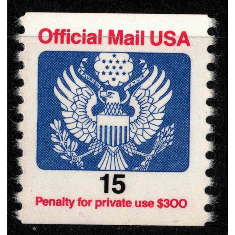 USA 1988 Servizio, Official Mail 15c MNH**