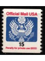 USA 1988 Servizio, Official Mail 15c MNH**