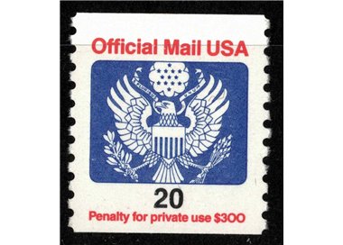 USA 1988 Service, Official Mail 20c MNH**