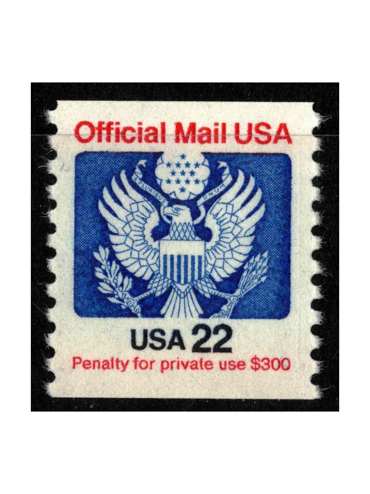 USA 1985 Servizio, Official Mail 22c MNH**