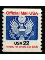 USA 1985 Servizio, Official Mail 22c MNH**