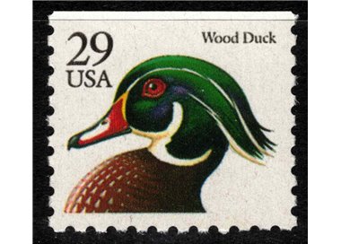 USA 1991 Wood Duck (Black) MNH**