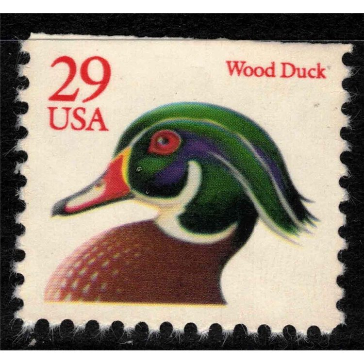 USA 1991 Wood Duck (Red) MNH**
