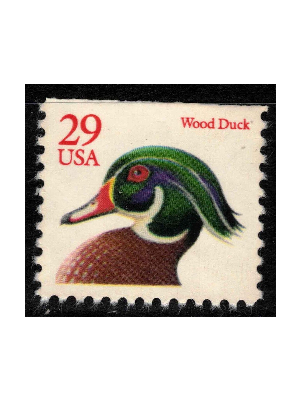 USA 1991 Wood Duck (Red) MNH**