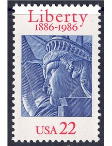 USA 1986 Statue of Liberty MNH**