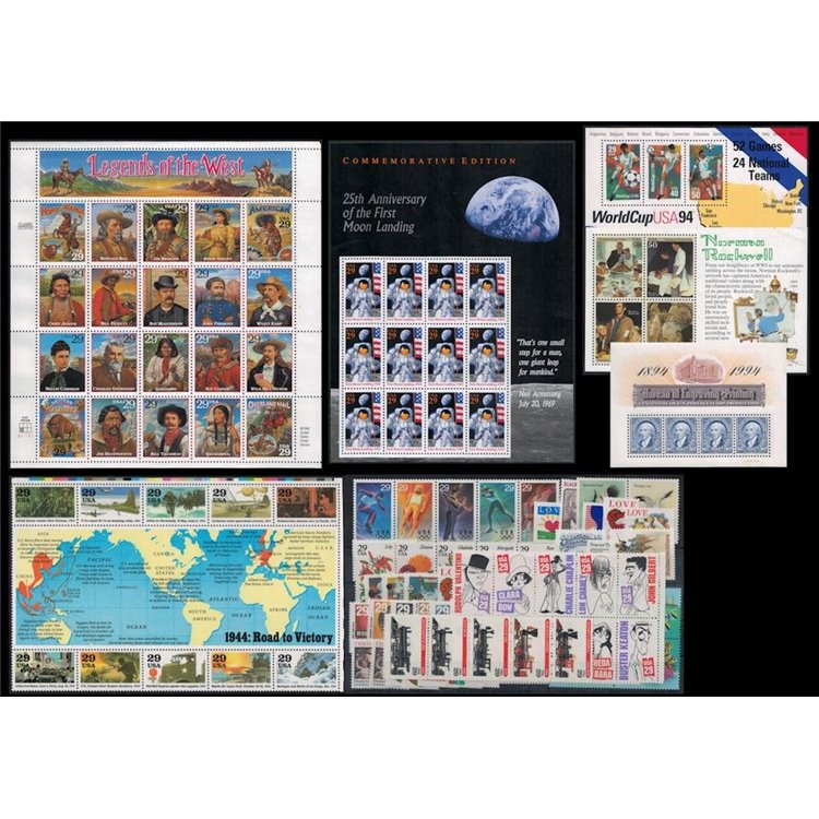 USA 1994 Annata completa 113v + 5 BF MNH**