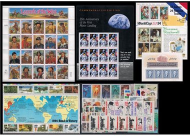 USA 1994 Annata completa 113v + 5 BF MNH**