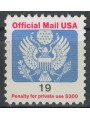 USA 1991 Service, Official Mail 19c MNH**