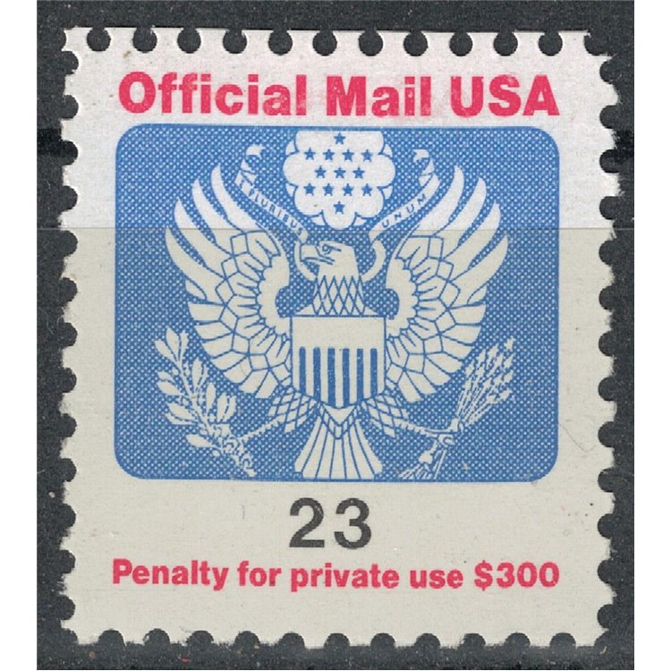 USA 1991 Service, Official Mail 23c MNH**