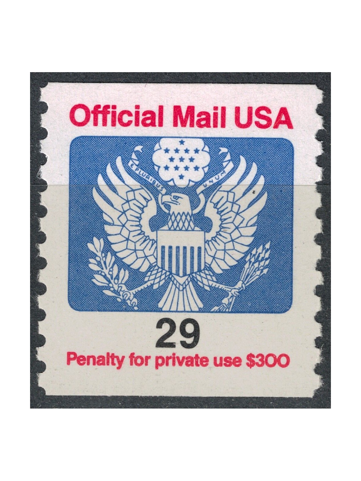 USA 1991 Servizio, Official Mail 29c MNH**