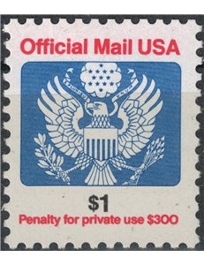USA 1993 Servizio, Official Mail 1$ MNH**