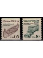 USA 1991 Trasporti (Canoa e Camion) 2v MNH**
