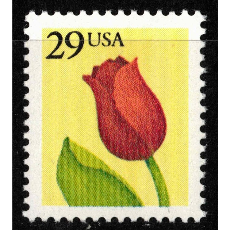 USA 1991 Tulipano (dent. 12¾x13) MNH**