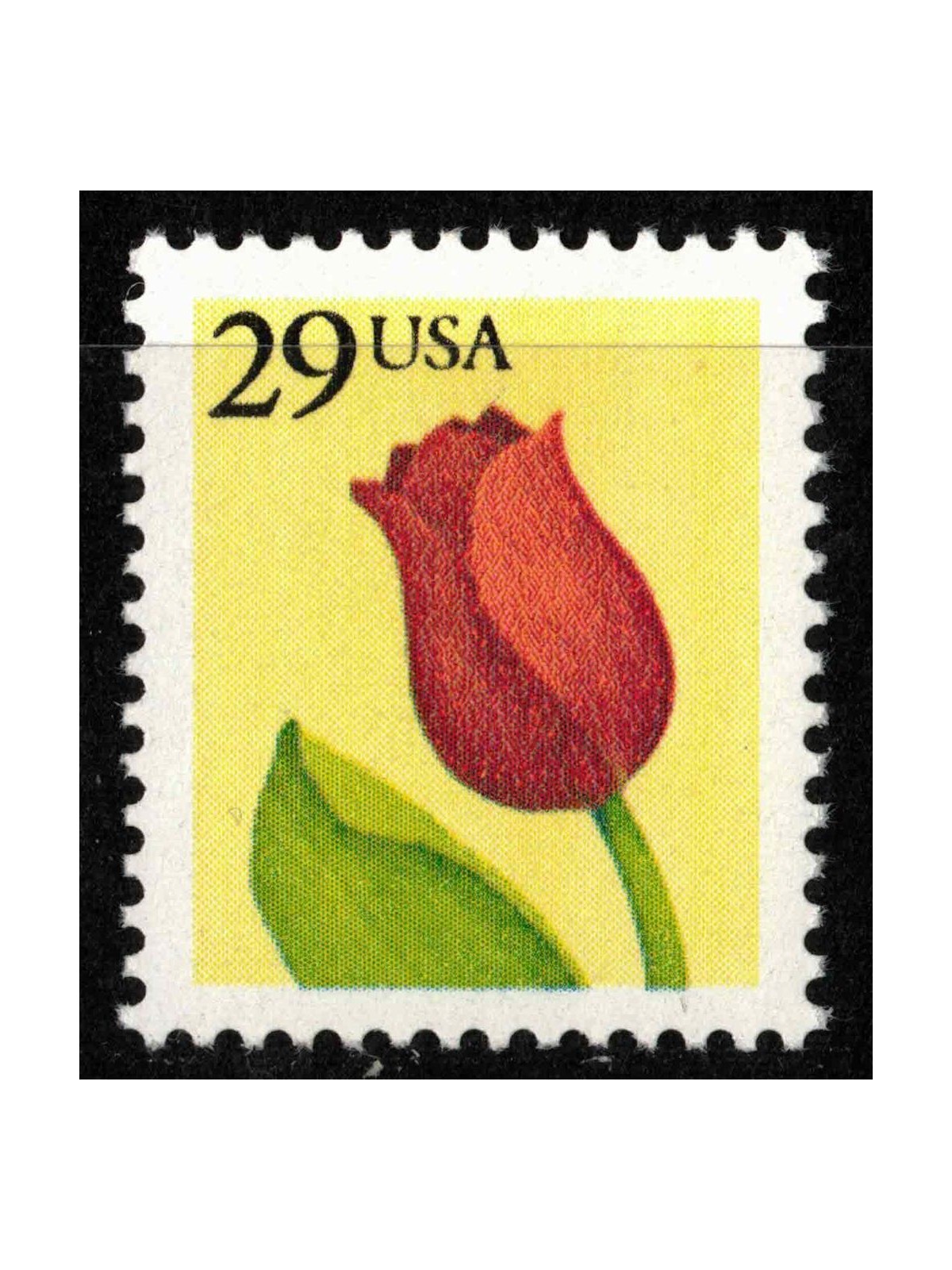 USA 1991 Tulipano (dent. 12¾x13) MNH**