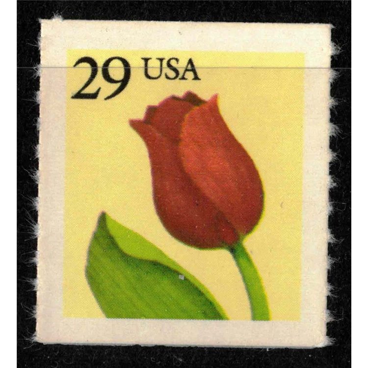 USA 1991 Tulipano (perforato a tratti verticalmente) MNH**