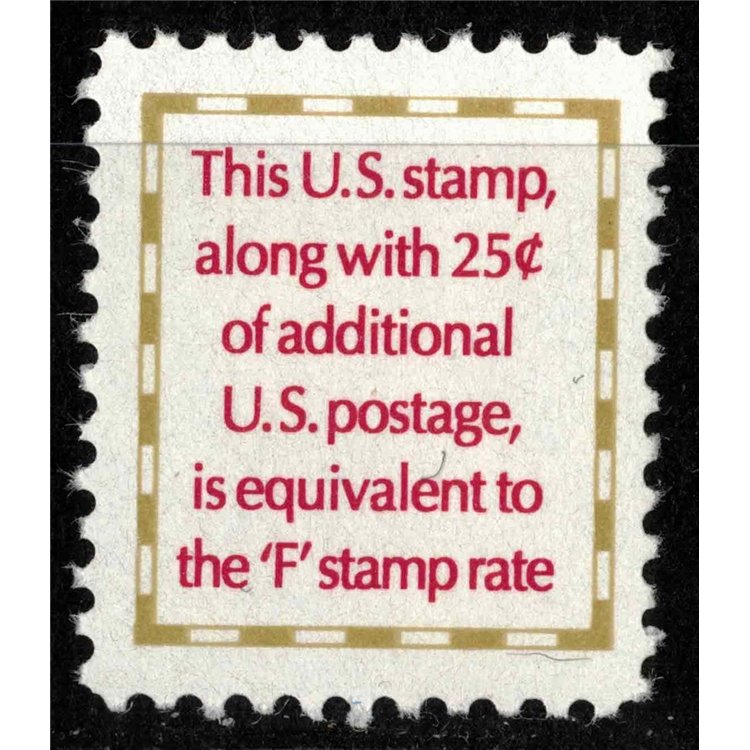 USA 1991 Additional stamp for new rate MNH**
