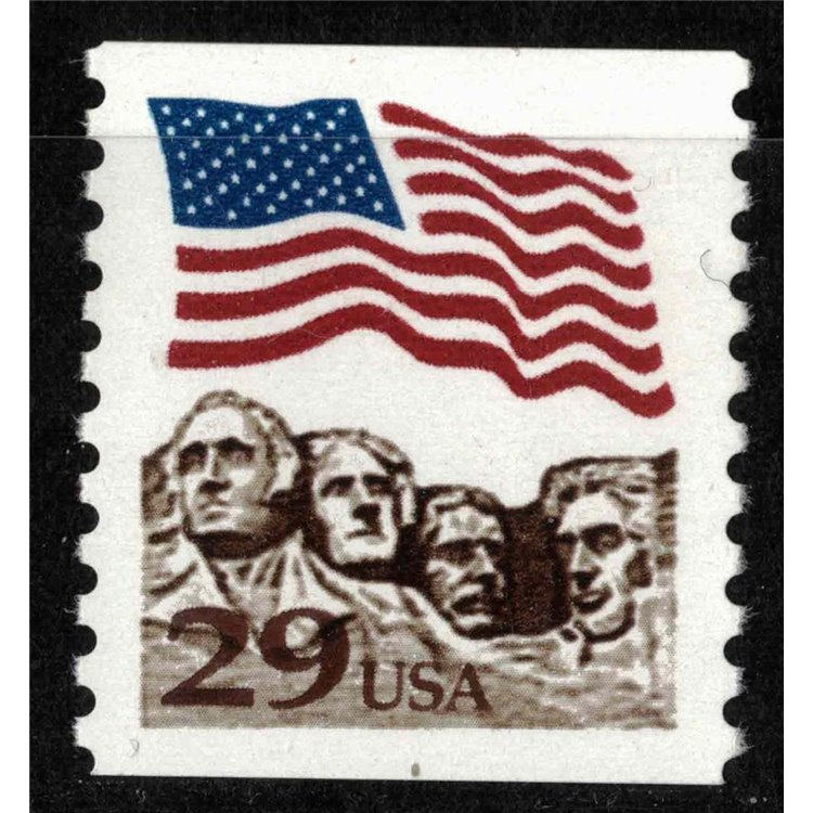 USA 1991 Flag on Mount Rushmore (Intaglio) MNH**