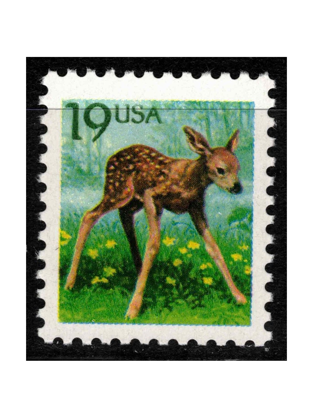 USA 1991 Fauna (cerbiatto) MNH**