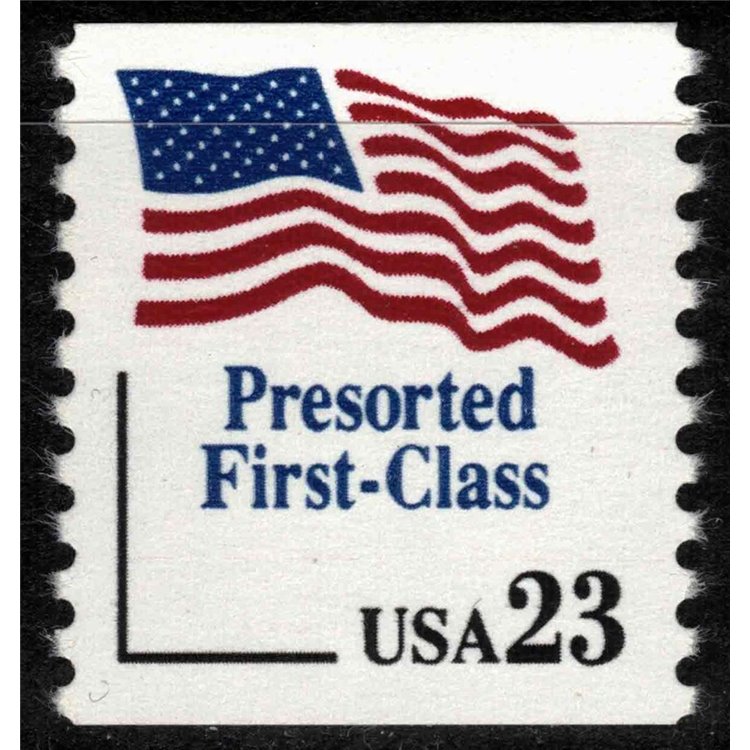 USA 1991 Flag (pre-cancelled) MNH**