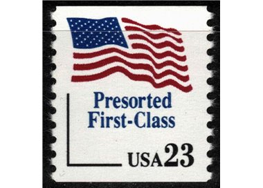 USA 1991 Bandiera (preobliterato) MNH**