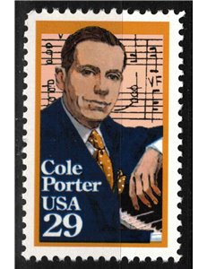 USA 1991 Cole Porter MNH**