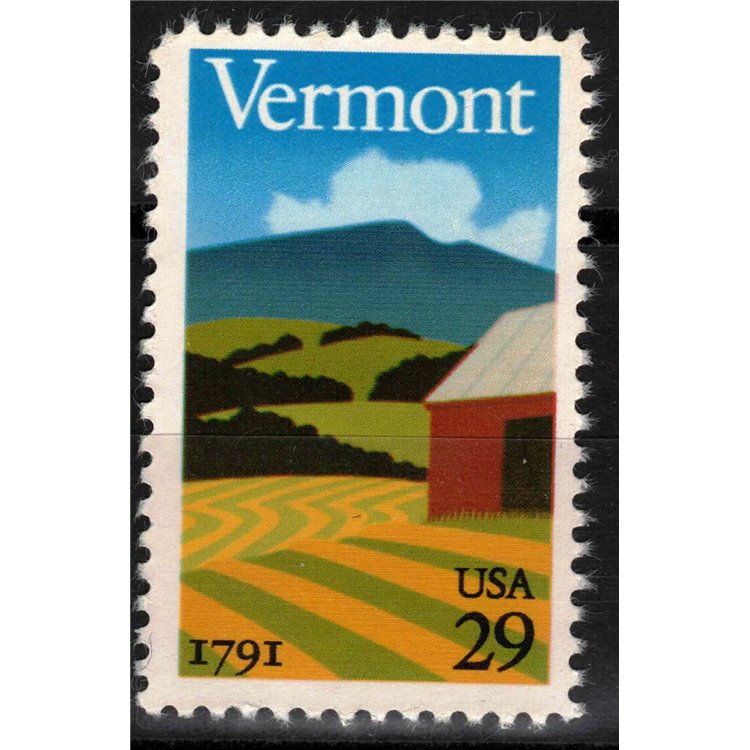 USA 1991 Stato del Vermont MNH**