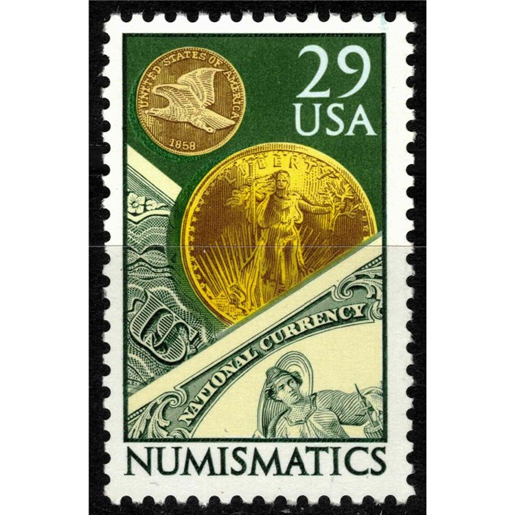 USA 1991 La numismatica MNH**