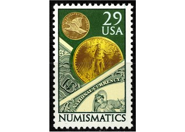 USA 1991 Numismatics MNH**