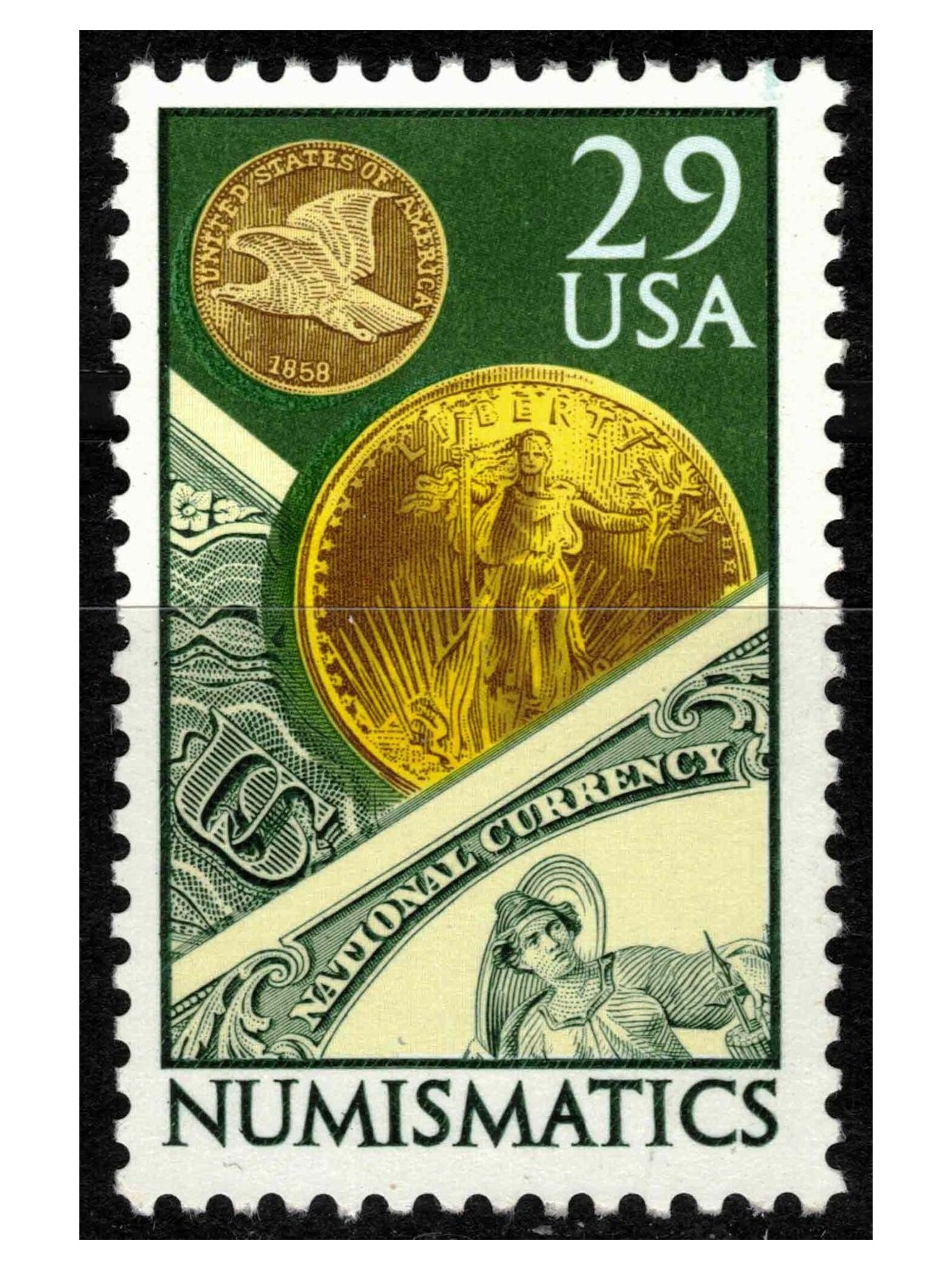 USA 1991 Numismatics MNH**
