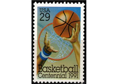 USA 1991 Centenario della pallacanestro MNH**
