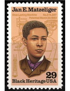 USA 1991 Black Legacy (Jan Ernst Matzeliger) MNH**