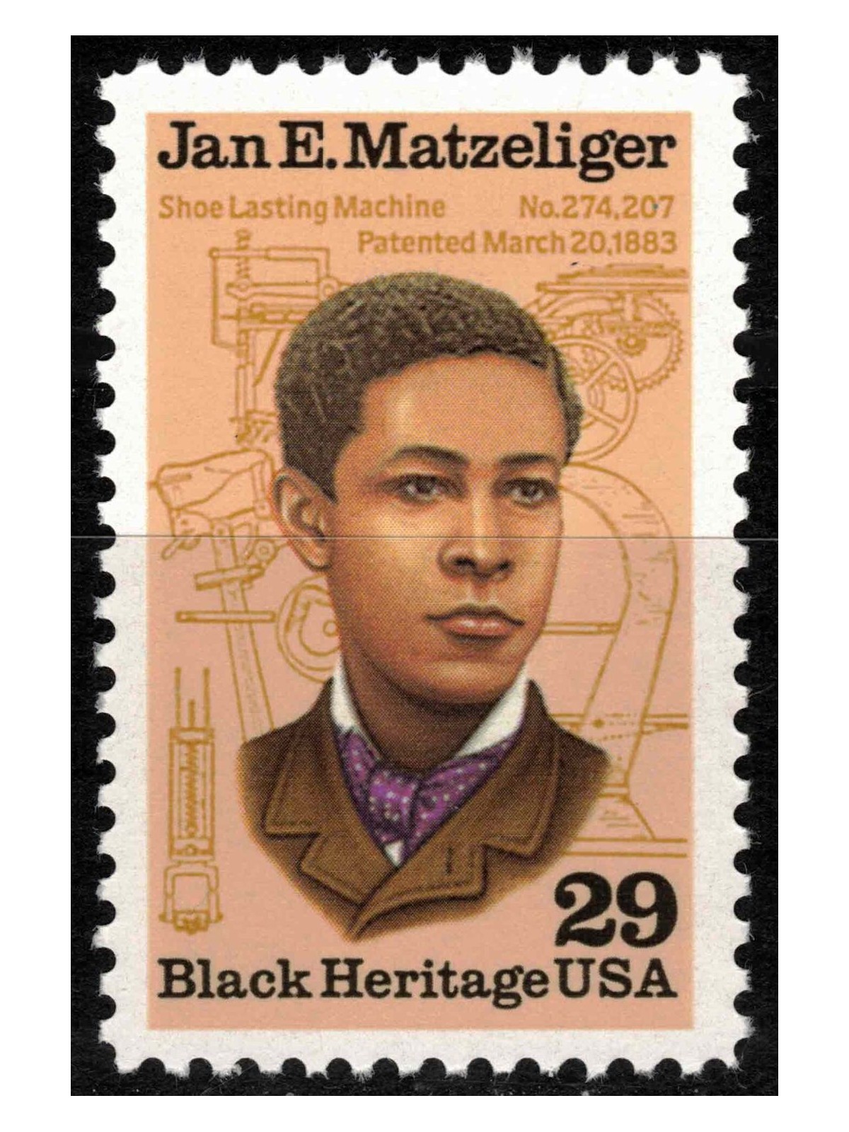 USA 1991 Black Legacy (Jan Ernst Matzeliger) MNH**