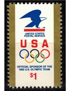 USA 1991 Official sponsor MNH**