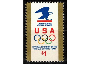 USA 1991 Sponsor ufficiale MNH**