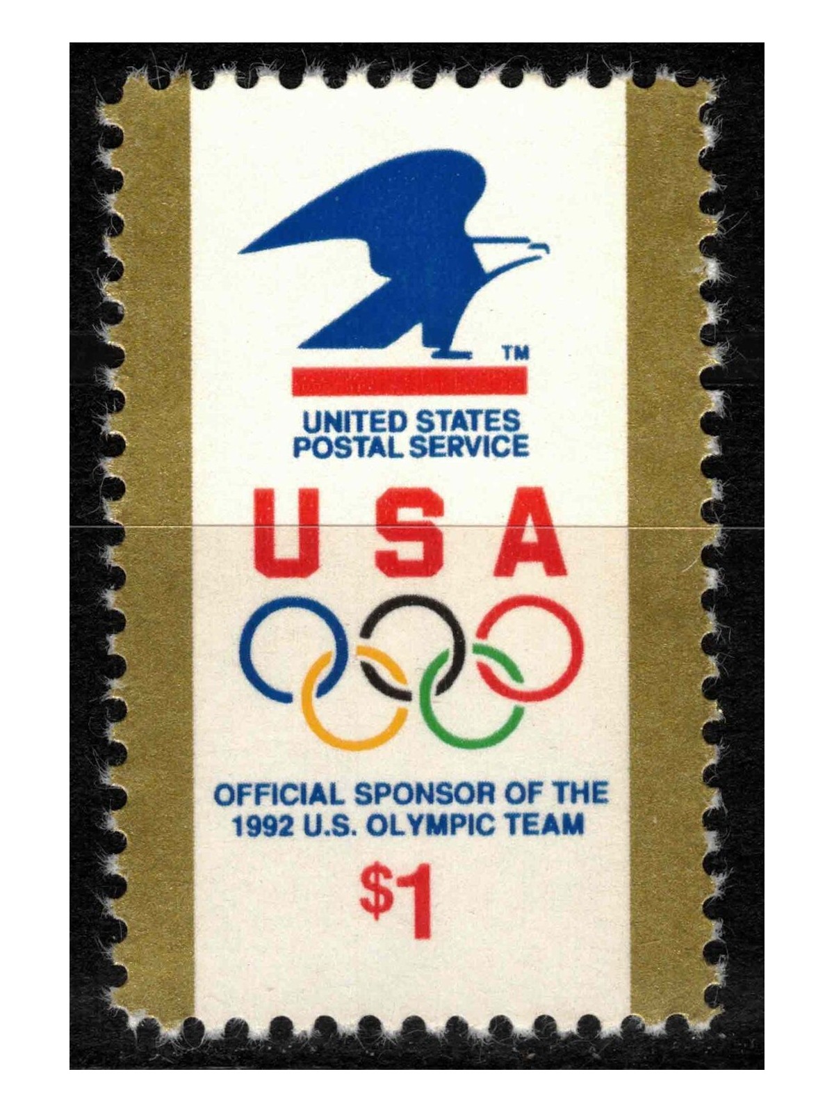 USA 1991 Official sponsor MNH**