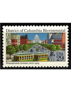 USA 1991 District of Columbia MNH**