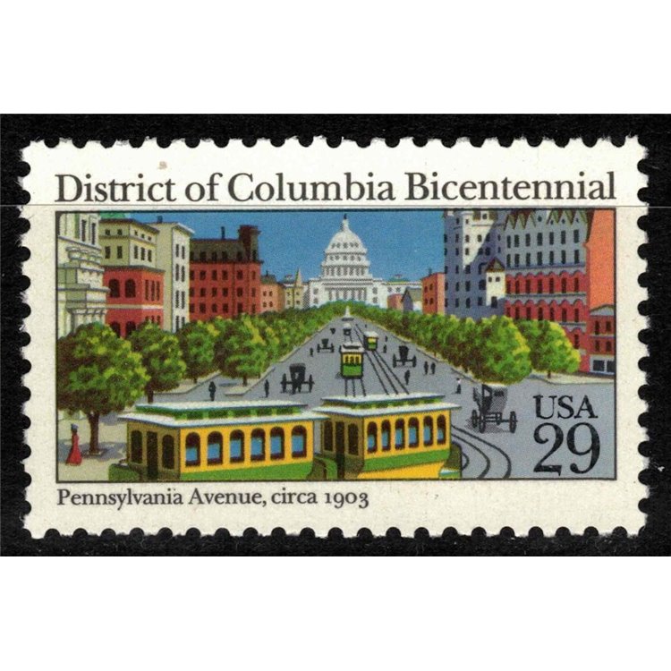 USA 1991 District of Columbia MNH**