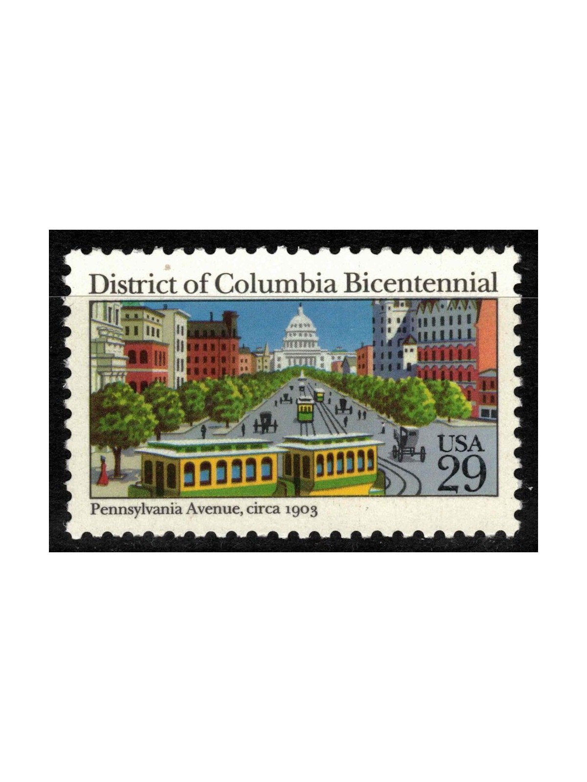USA 1991 District of Columbia MNH**
