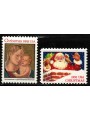 USA 1991 Natale 2v MNH**