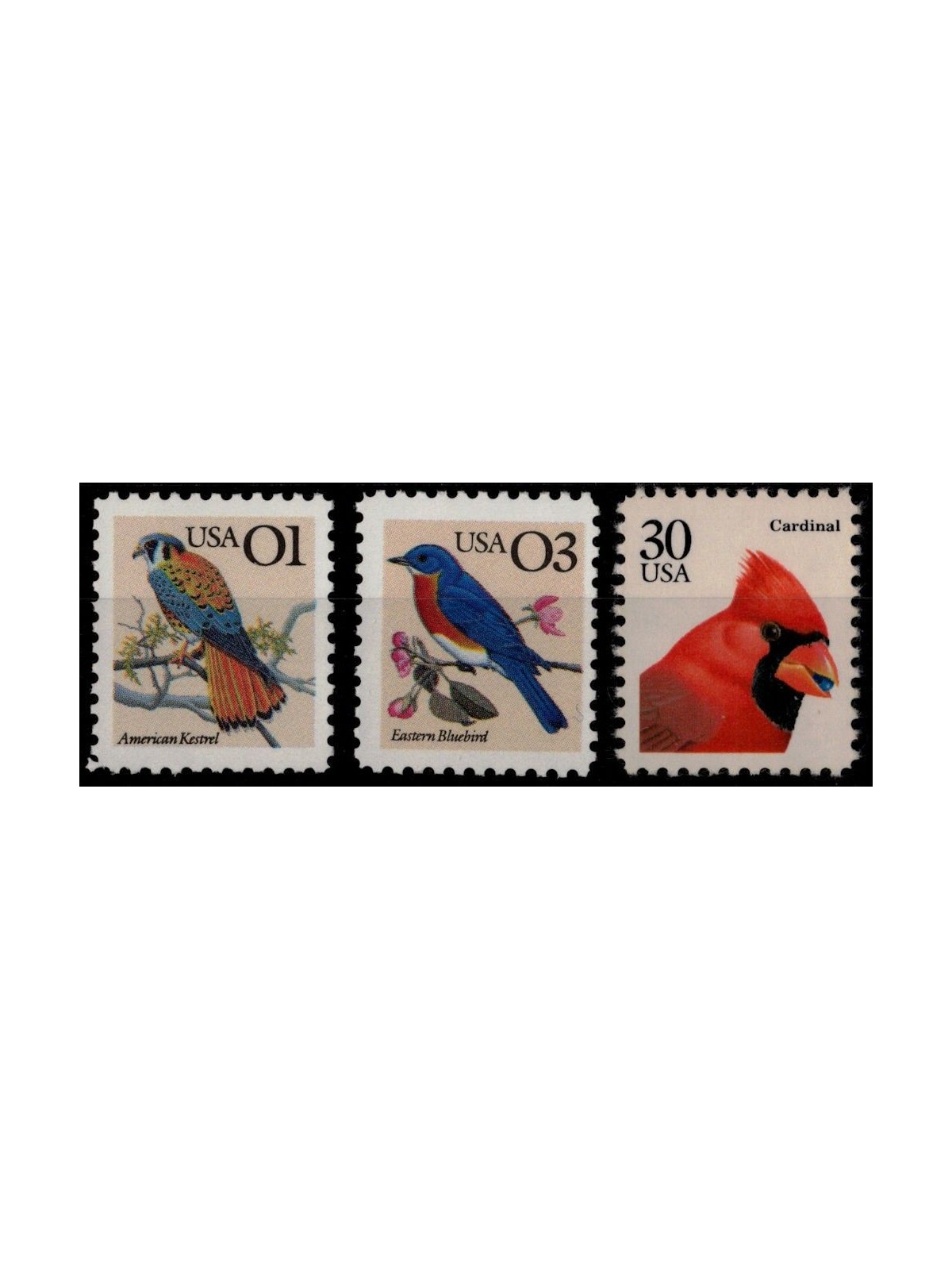 USA 1991 Uccelli (serie ordinaria) 3v MNH**