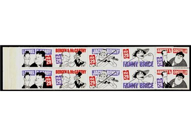 USA 1991 Caricatures of famous actors 10v MNH**