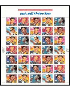 USA 1993 American Music Legends m/s MNH**