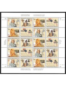 USA 1993 National Postal Museum (full sheet) MNH**